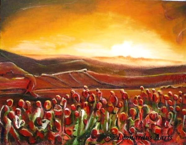'The Poppy Fields' by Leon Aarts